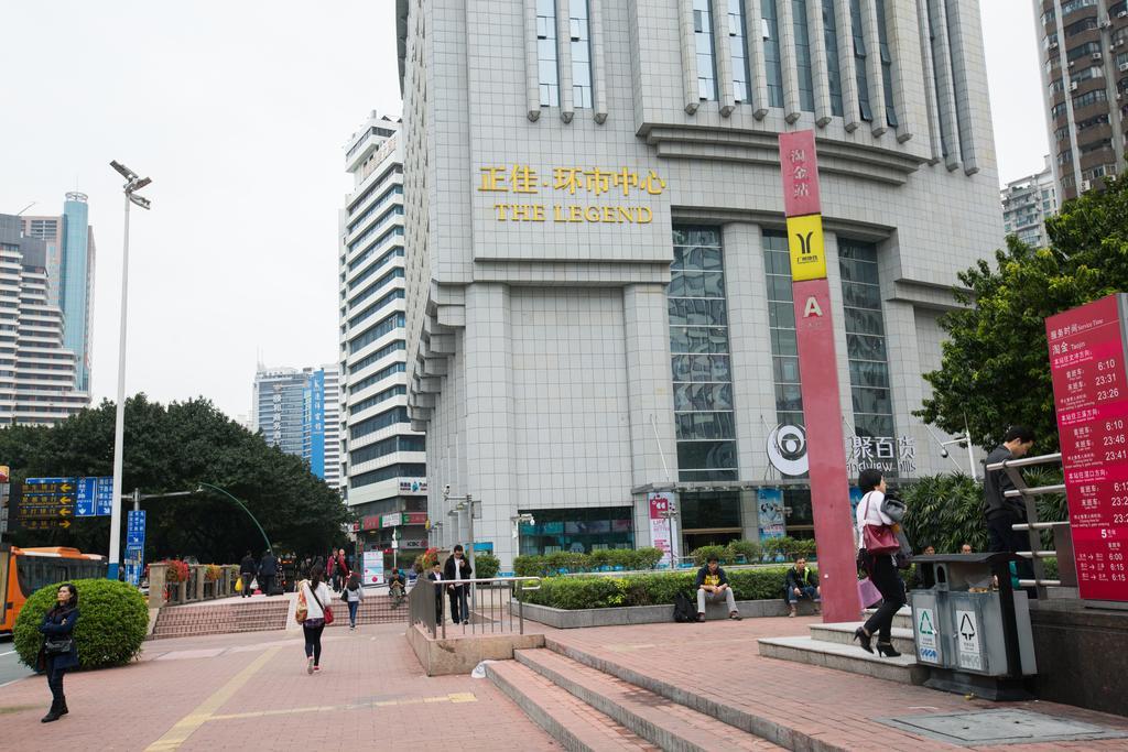 Yo Yo Apartment Zheng Jia Dong Fang Branch Guangzhou Exterior foto